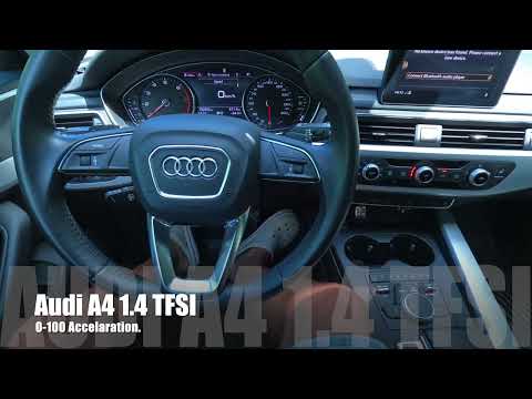 Audi A4 1.4 TFSI |150HP | 0-100 KM/H | POV_Acceleration (4K)