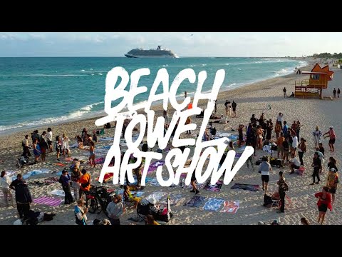 BEACH TOWEL ART SHOW: Miami Art Week 2024
