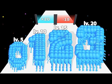 COUNT NUMBER RUN 3D = Count Master + Level Up Numbers