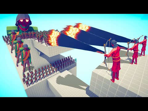 100x WW2 ZOMBIE ARMY + GIANT ZOMBIE vs EVERY TRIO GODS - Totally Accurate Battle Simulator TABS