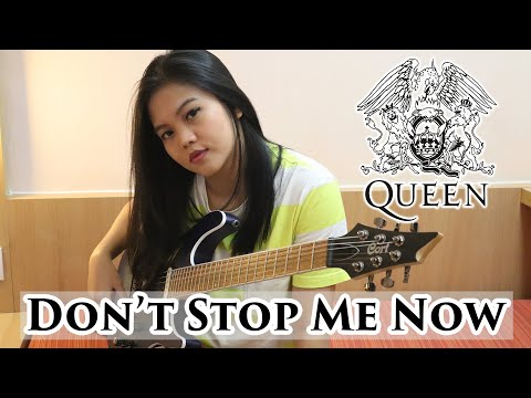 QUEEN - Don't Stop Me Now - Singing Guitar Cover ( by Rissa Geez )