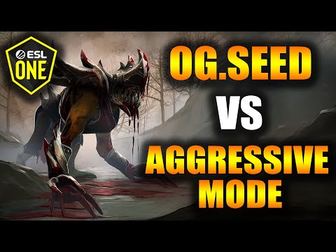 OG.Seed Vs Aggressive Mode ESL One Los Angeles 2020 EU Closed Qualifier | Dota 2