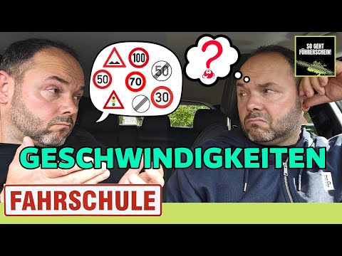 No idea how fast you're allowed to drive? Here's what you need to pay attention to!