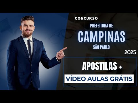 Apostila PREFEITURA DE CAMPINAS SP 2025 Analista de Gestão de Pessoas