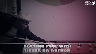 Playing pool with Tigger Da Author (@tiggerdaauthor): Media Spotlight UK
