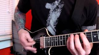 Unearth -The Chosen solo cover standard tuning with TABS in description