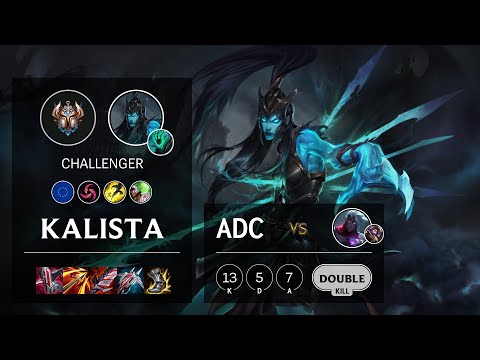 Kalista ADC vs Varus - EUW Challenger Patch 11.4