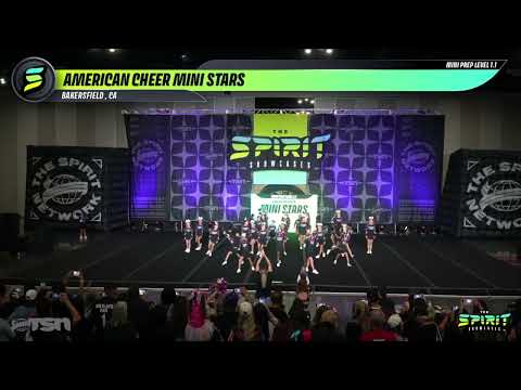 American Cheer Mini Stars | Spirit Showcase Ontario 2025