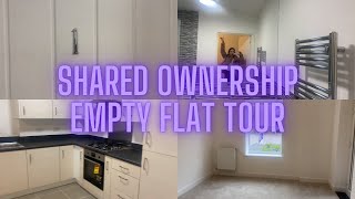 EMPTY FLAT TOUR | BUYING A NEW BUILD SHARED OWNERSHIP FLAT IN NORTH LONDON | DaniAlexandra