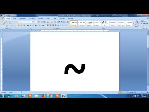 how to make tilde over letter in word how to make tilde over letter in word