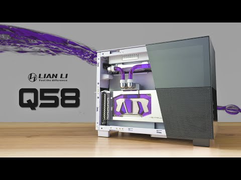 I LOVE THIS CASE! - LIAN LI Q58 Review and Custom Loop
