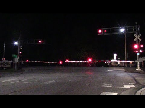 CSX P050 w/ AMTK 30, AMTK 126, and AMTK 147 at North Street/State Road 225 in Battle Ground, Indiana