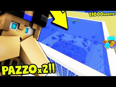 11,000 Drops, Huge Guardian Farm! - Vanilla on Minecraft ITA #111