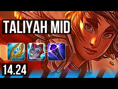 TALIYAH vs GRAGAS (MID) | 44k DMG | VN Challenger | 14.24