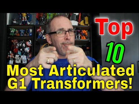 GotBot Counts Down: Top 10 Most Articulated G1 Transformers