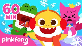 Baby Shark and Pinkfong's Winter Vacation | Healthy Habits | +Compilation | Pinkfong Songs for Kids