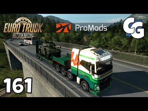 Euro Truck Simulator 2 - Ep. 161 - Exploring Trondheim - ETS2 ProMods 2.20 Gameplay