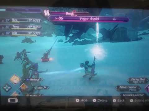 Xenoblade chronicles 2 Fast blade switch 5(V)Aux core
