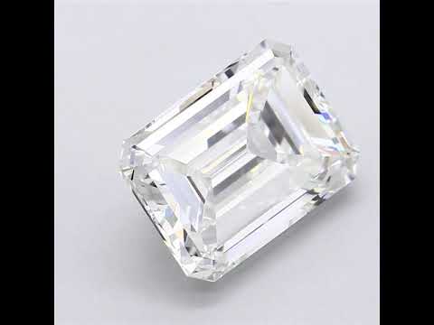 Gorgeous 5 Carat H Color VVS1 Clarity Natural Emerald Cut GIA Certified