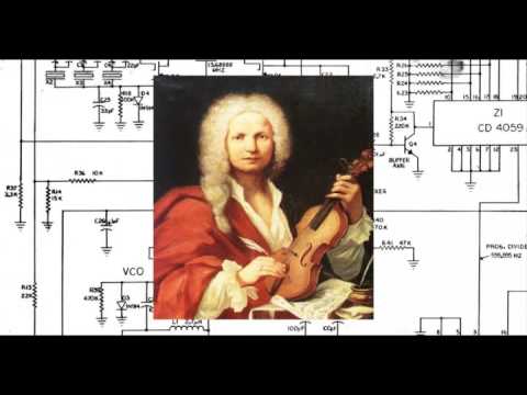 Antonio Vivaldi's Winter (2nd Movement) on the Synthesizer