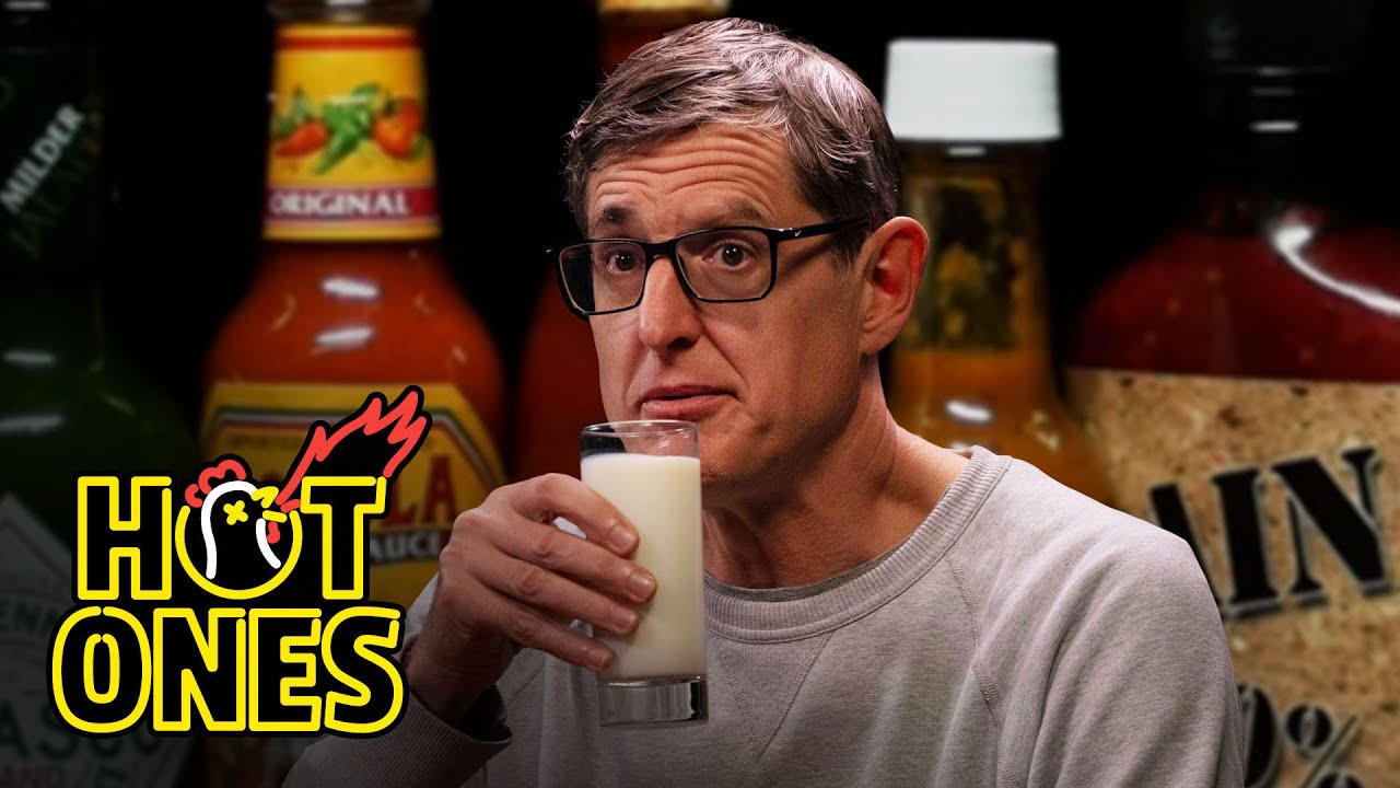 Louis Theroux on Hot Ones