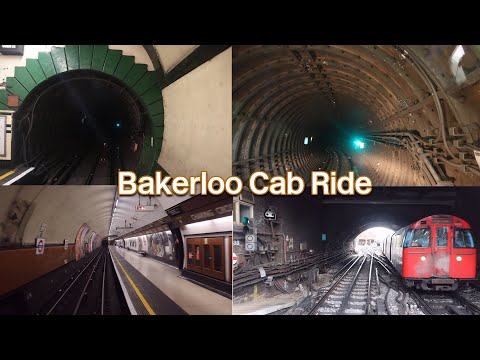 London underground bakerloo line cab ride queens park-waterloo!