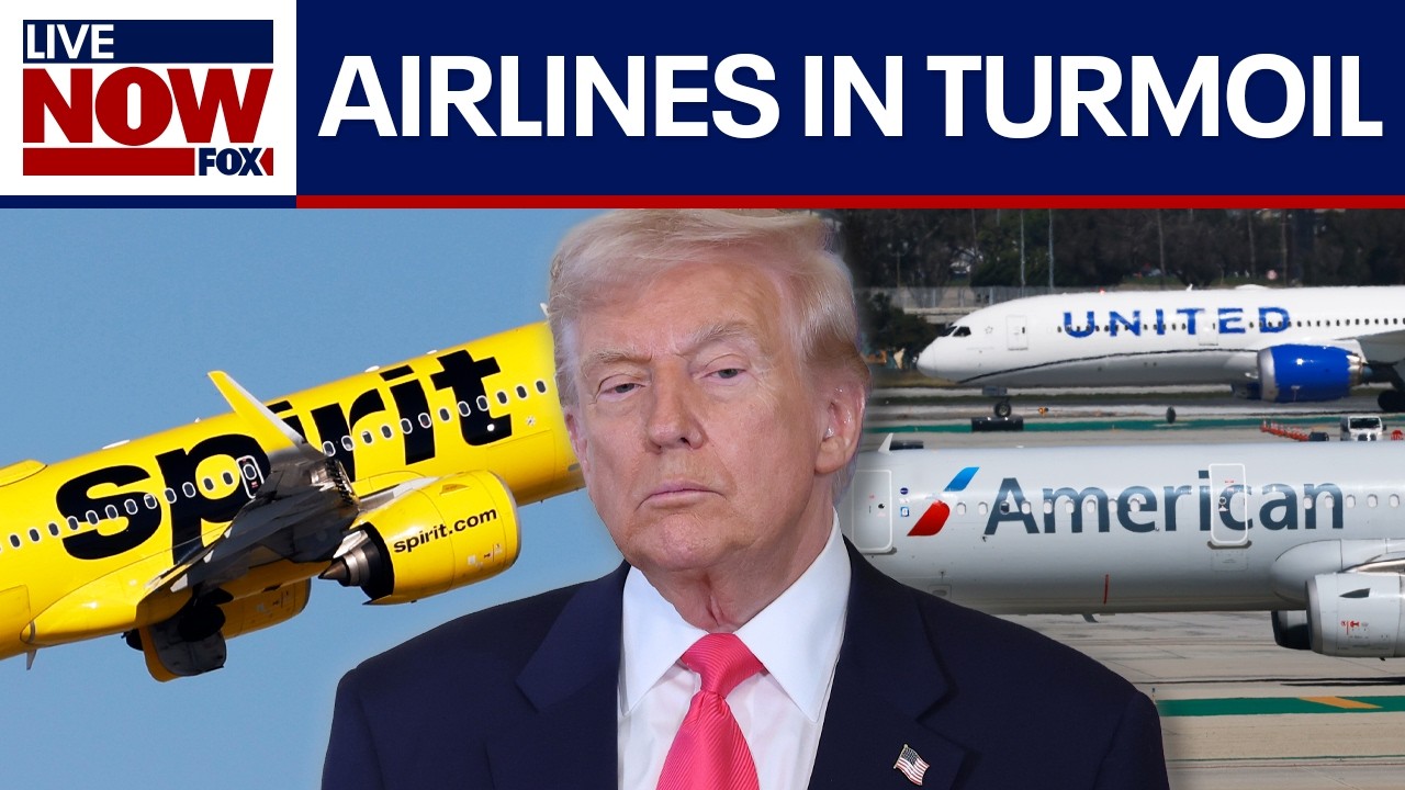 Trump rejects United–American merger, backs Spirit buyout