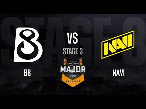 B8 vs NAVI | StarLadder Budapest Major 2025 - STAGE 3 - Day 4