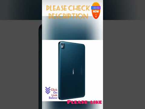 Nokia T10 Android 12 Tablets with 8 HD Display, 8MP Rear Camera, AI face Unlock, #sorths#top
