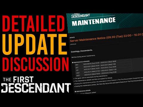 DETAILED OCTOBER SEASON 3 PATCH BREAKDOWN | The First Descendant