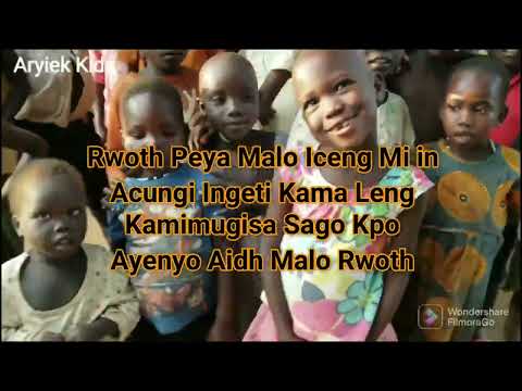 Rwoth Peya Malo - Mc Javis and Aryiek Kids Alur Worship (aalizzwell)
