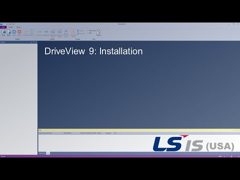 LS ELECTRIC America - DriveView 9: Installation