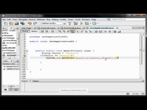 Java Tutorial The If Conditional