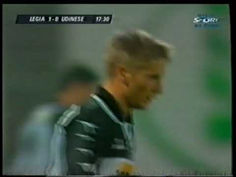 Legia Warszawa - Udinese Calcio 1:1 (4.11.1999 r.)
