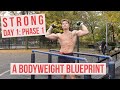 A BODYWEIGHT ONLY BLUEPRINT TO A BIGGER, STRONGER AND MORE ATHLETIC PHYSIQUE | NO WEIGHTS NEEDED