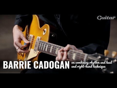 Barrie Cadogan on combining rhythm and lead, and right-hand technique