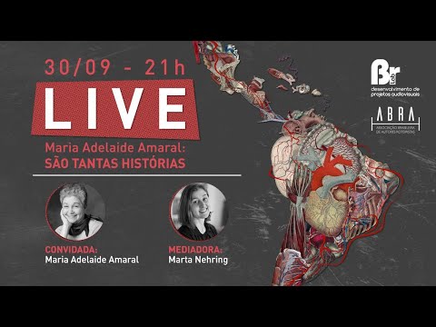 LIVE | MARIA ADELAIDE AMARAL: SÃO TANTAS HISTÓRIAS
