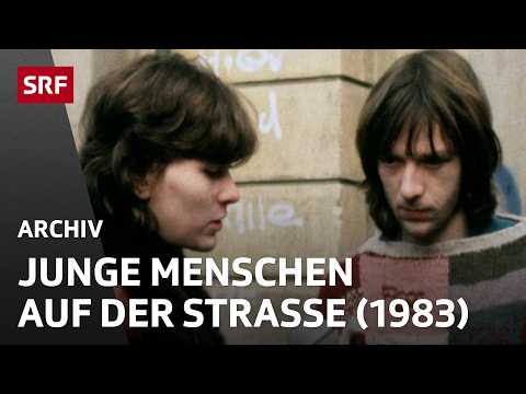 Homeless youth in Zurich (1983) | Young people on the street | SRF Archive