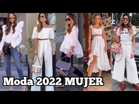MODA 2022 COMBINACIONES DE OUTFITS CASUAL Y ELEGANTE TENDENCIAS DE MODA 2022