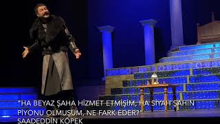 KEYKUBAD / Konya Şehir Tiyatrosu / Yöneten: Hüseyin Köroğlu