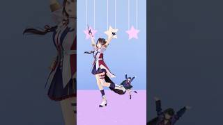 【#にぎにじダンス 初見チャレンジ】「にぎにぎにじたうん！」【戌亥とこ/ミニメロコ】#shorts