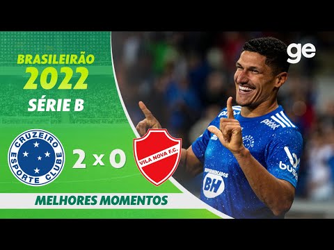 Gols e lances de Cruzeiro x Vila Nova-GO