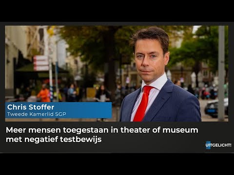 Uitgelicht! 28 mei 2021 - Chris Stoffer (SGP) over de heropening van musea en de Shellrechtszaak