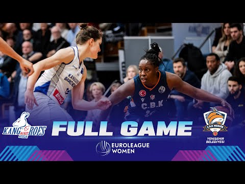 Kangoeroes Mechelen v CBK Mersin Yenisehir Bld | Full Basketball Game | EuroLeague Women 2022-23