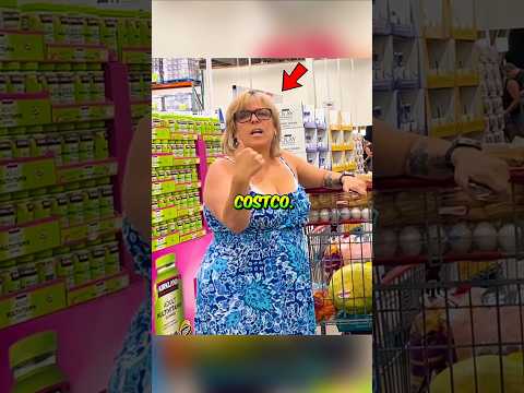 Costco Karen goes Crazy on a Man🤯🥶#karen