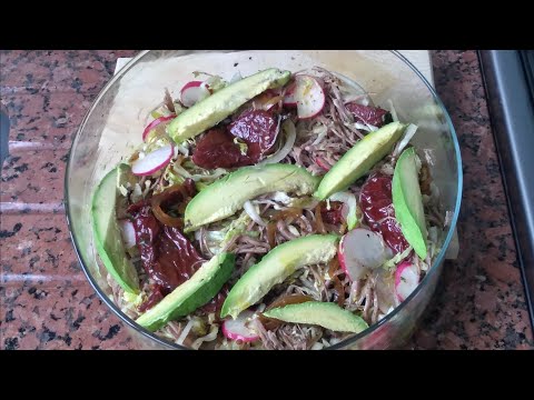 Como hacer SALPICON de RES, delicioso!