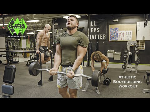 Athletic Bodybuilding Workout | Anthony Gonzalez, Robert Gutierrez, Zhanique Lovett