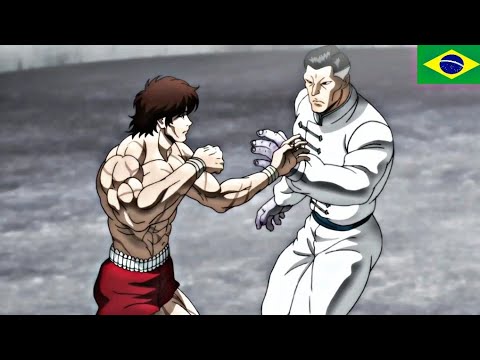 🇧🇷 BAKI VS LEE KAIOH Torneio Raitai ( baki tá só a caveira ) LUTA COMPLETA * Baki dublado *