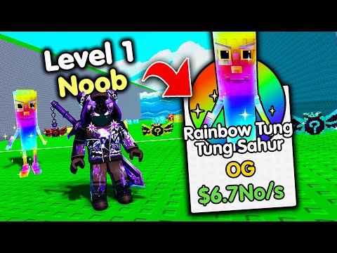 Starting Over as NOOB with OP SECRET in Escape Waves For Lucky Blocks! (Roblox)