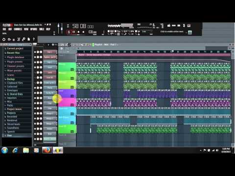Alonzo ft Maitre gims - Dans son sac fl Studio tutorial with FLP